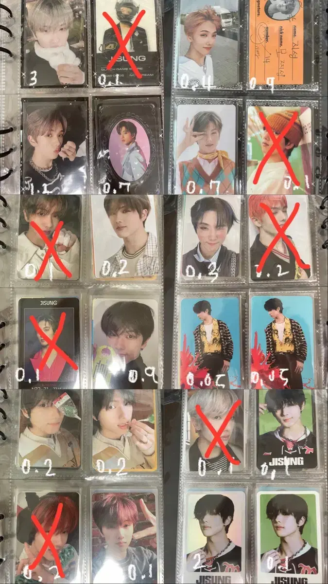 nct dream jisung photocard bulk alphamax unreleased photocard jaemin renjun