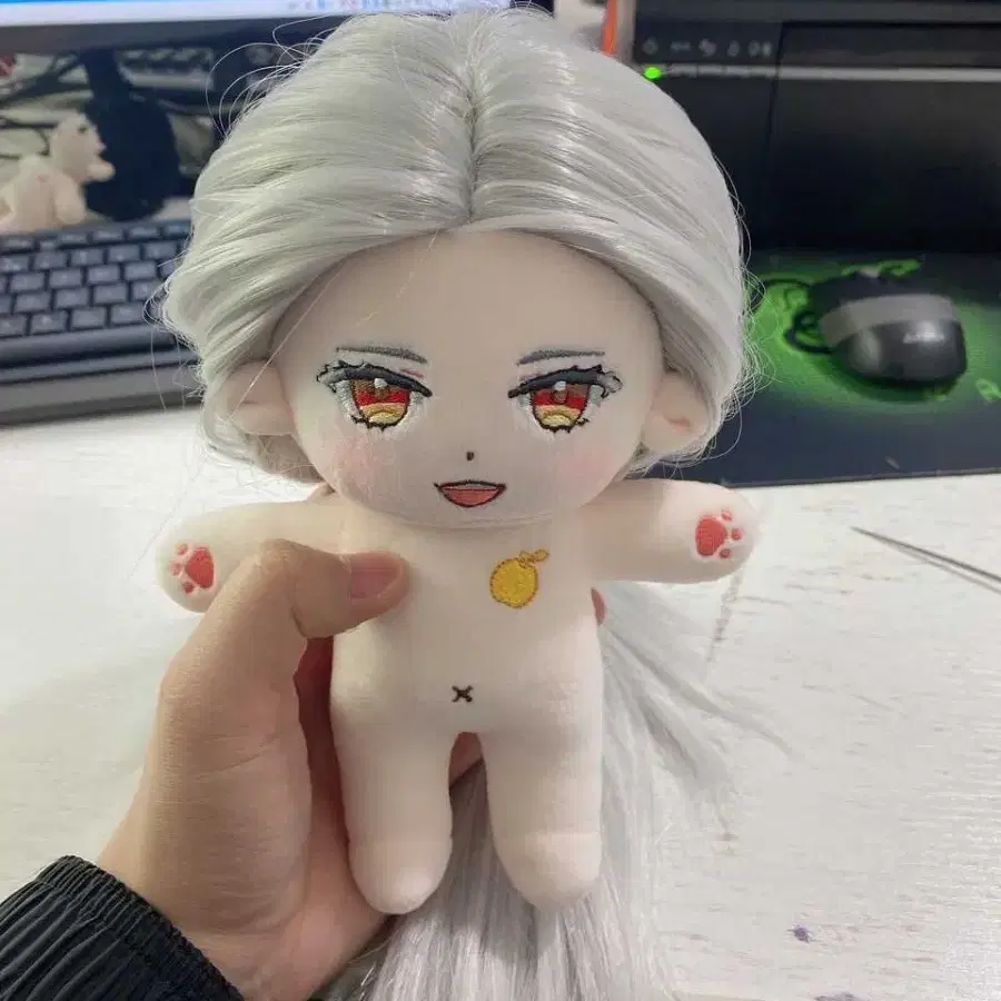 20cm 30cm 솜인형 앙스타 나기사 주문 제작인형