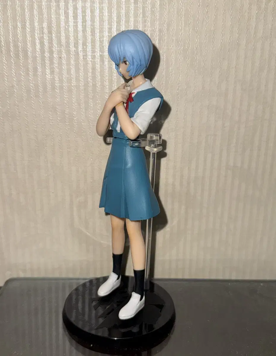 Evangelion: Ayanami Rei lay School Uniform Portrait Figure