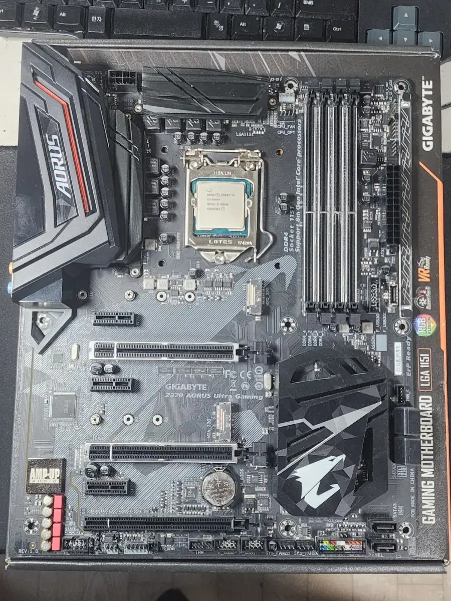 i5 9600k + Z370 Aorus Ultra Gaming