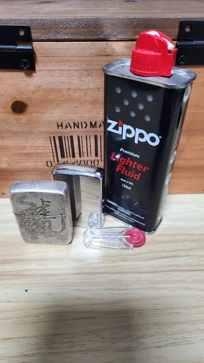 ZIPPO 라이터 1941 TIGER 2 SILVER & 기타