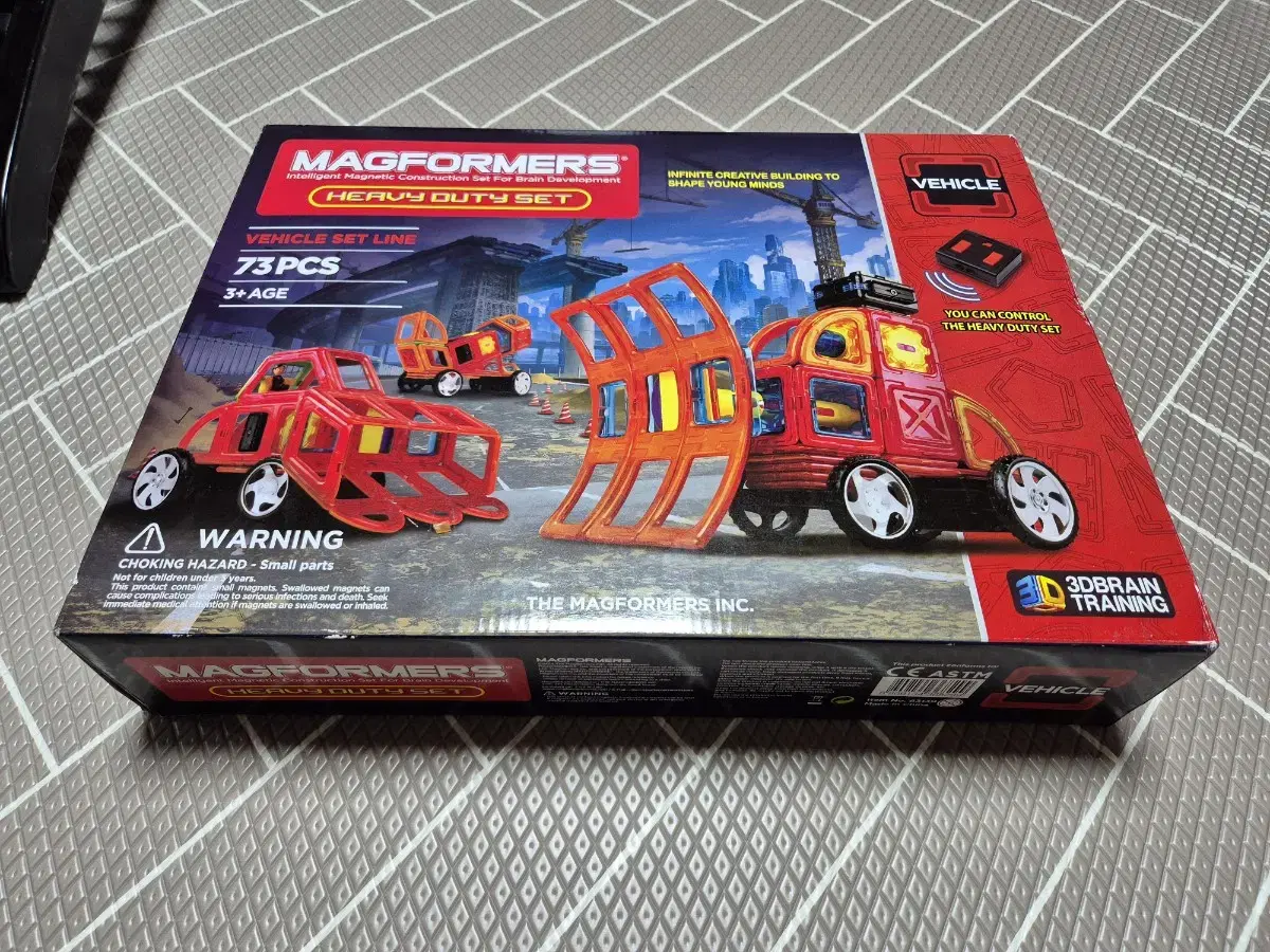 맥포머스 헤비 듀티 세트 73 PCS Magformers Heavy Du