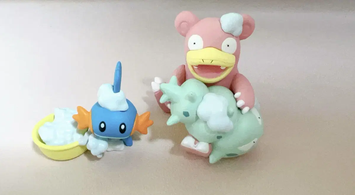 Pokémon Bubble Bath Gacha Water Boy Yadoran Figures Sold in Bulk