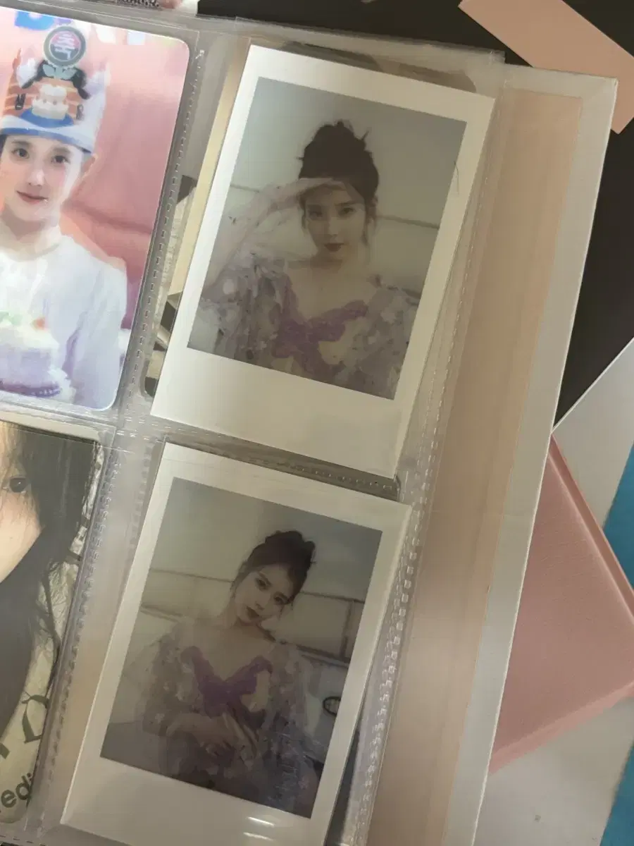 iu 2022 season's greetings Polaroid