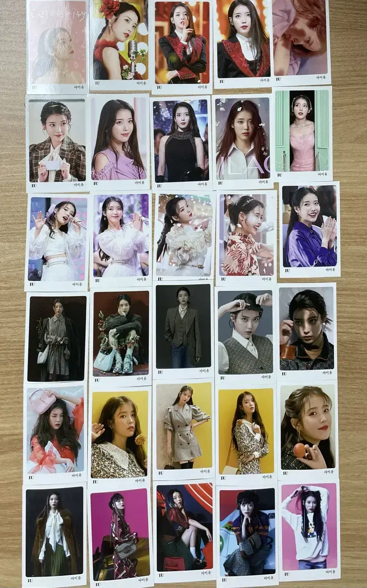 IU unofficial goods Photo Card (Basic/Rare/Transparent)