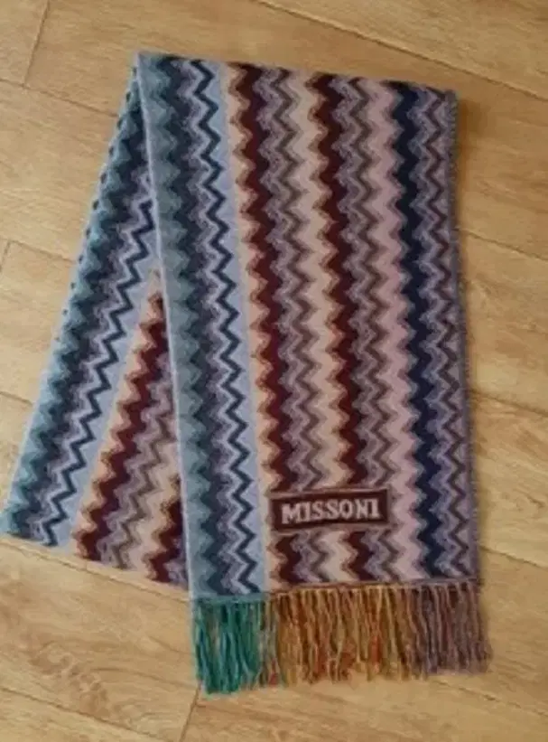 명품 미소니 (MISSONI 정품 )화려한 색채의 마술 컬러풀한 머플러