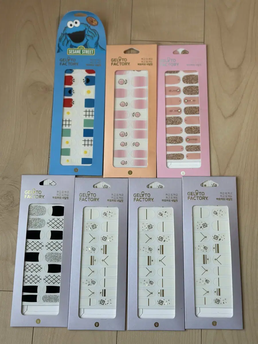 Gelato Factory 7 Gel Nail Tips Sold in Bulk