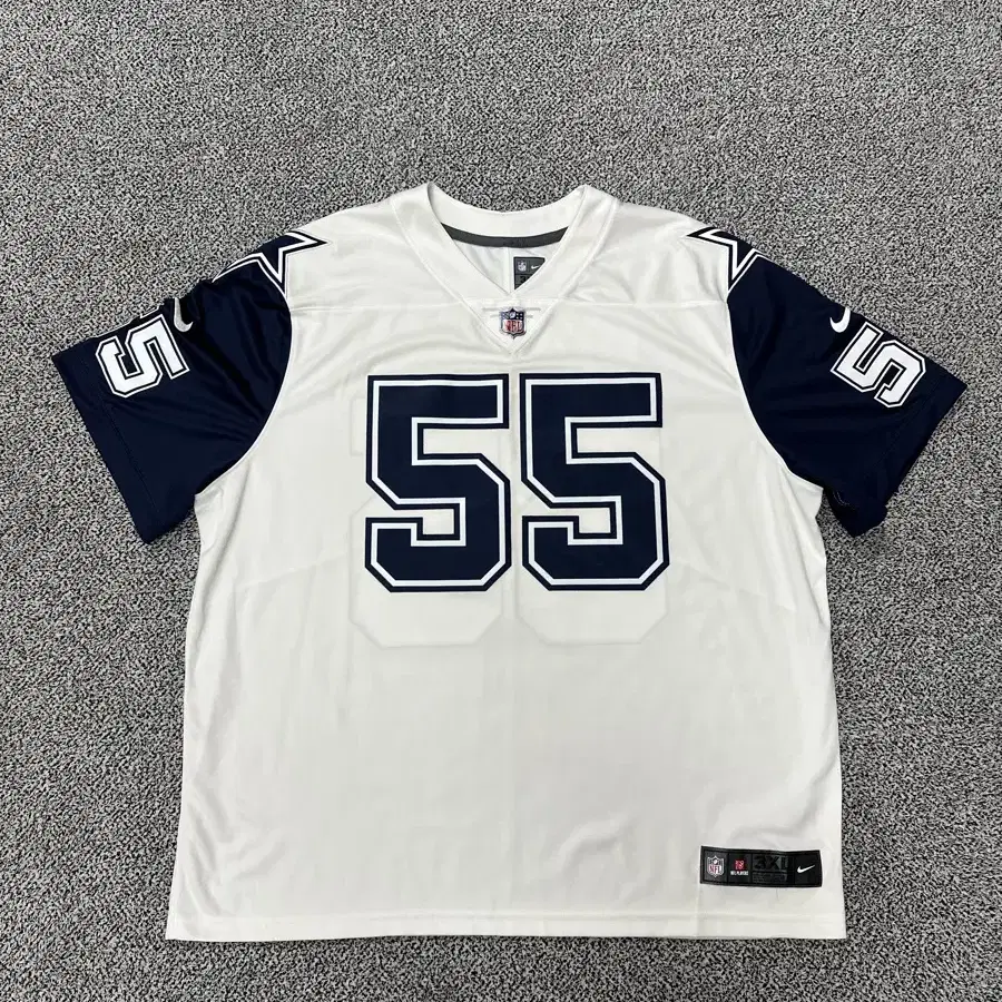 (3XL)나이키 NFL 댈러스 카우보이스 벤더 에쉬 리미티드 유니폼