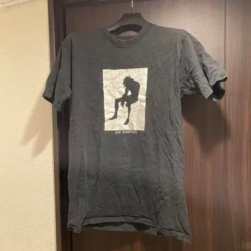 치바테츠야의 내일의 조 JOE FOREVER! 실루엣 티셔츠 블랙