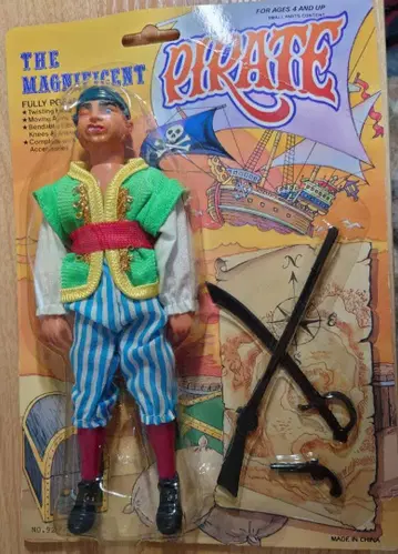 웅장한 해적 빈티지 장난감