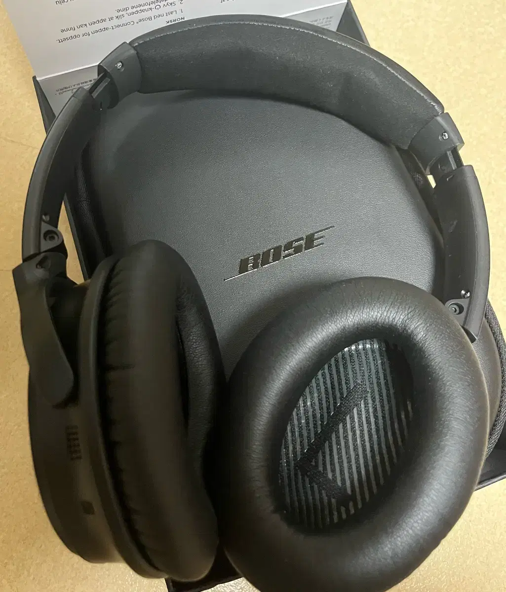 보스 QC35 2 boss 헤드셋 블랙