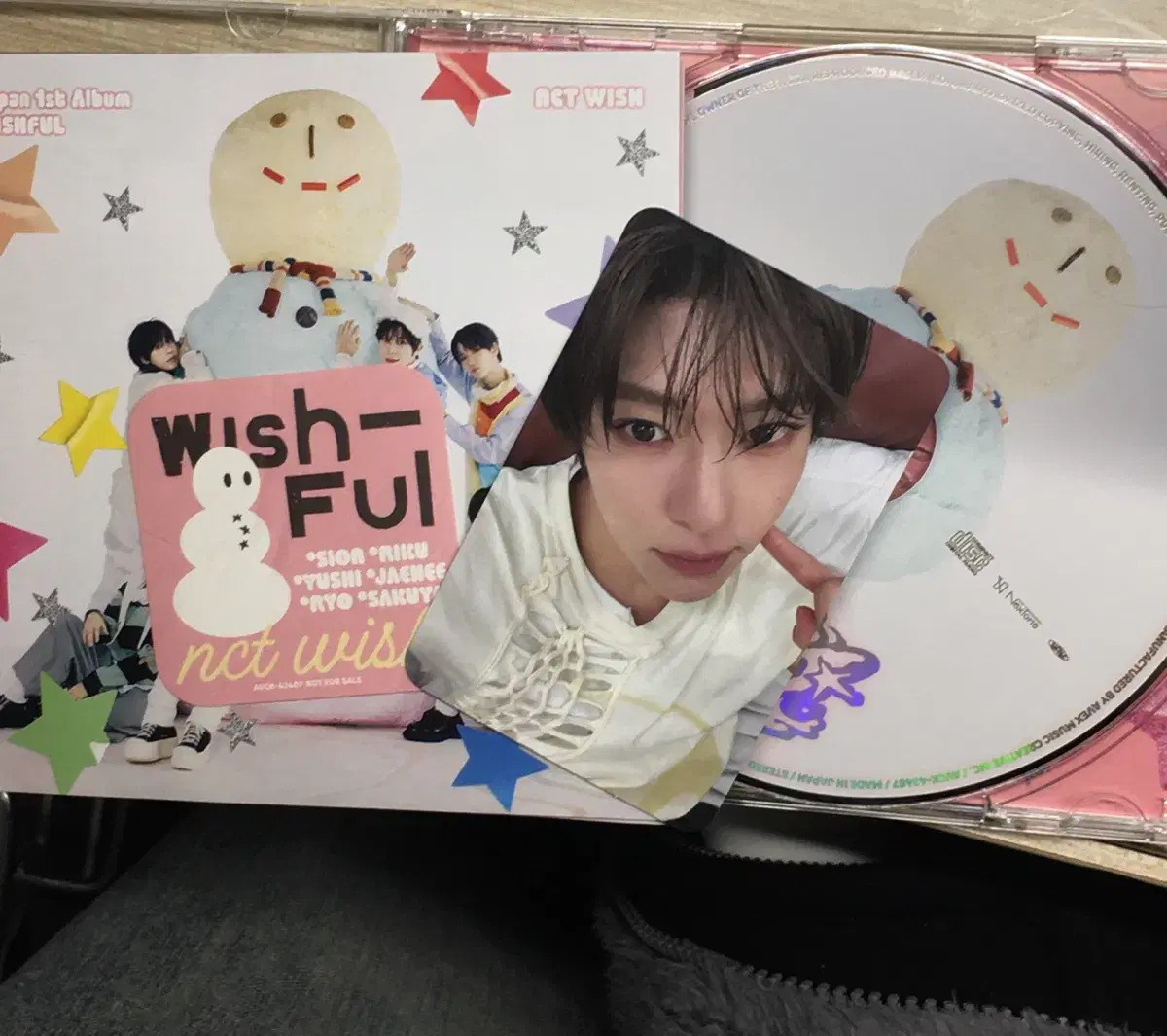 NCT wish Wishful Japan Trade Vahn sion Full Set