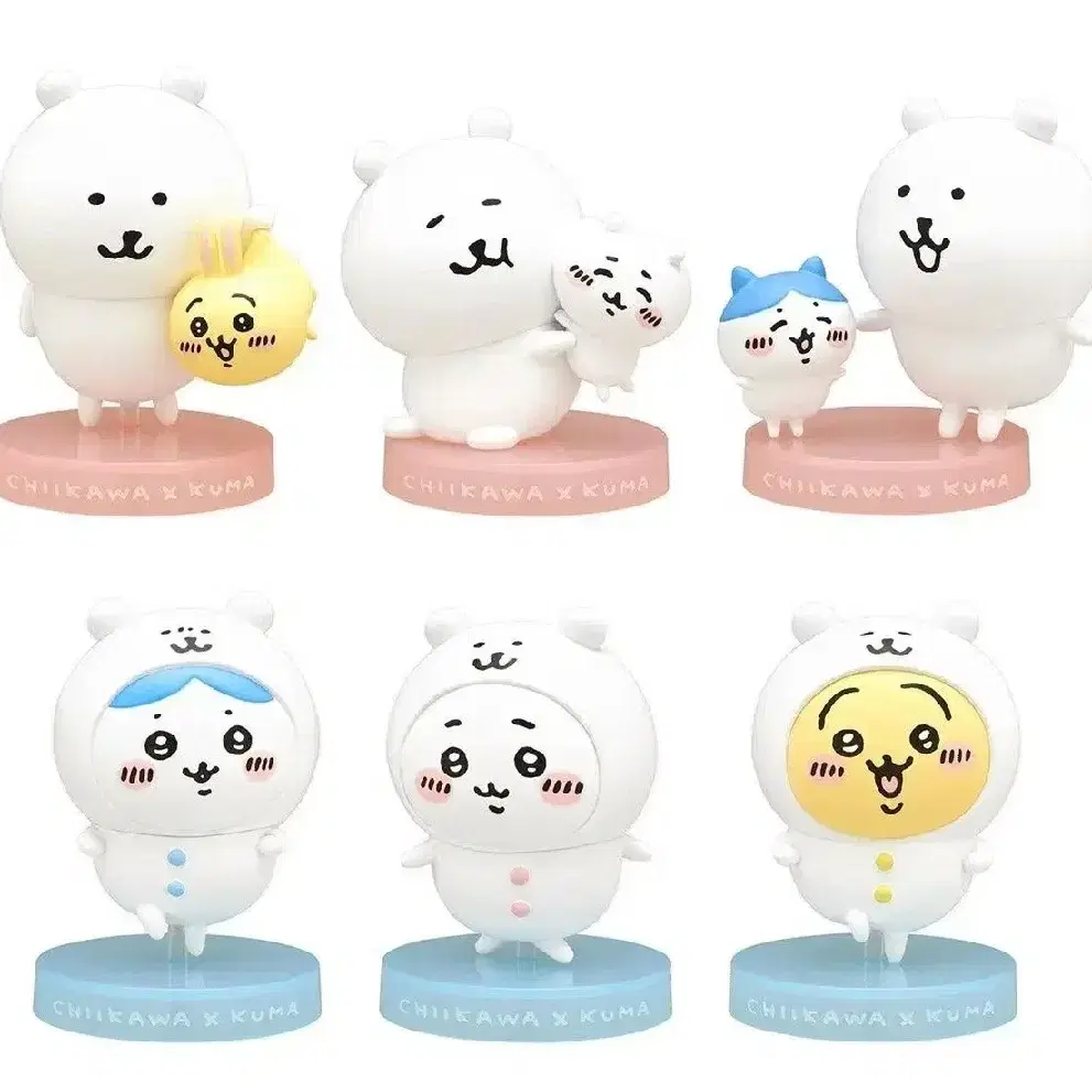 치이카와 농담곰 피규어 세트