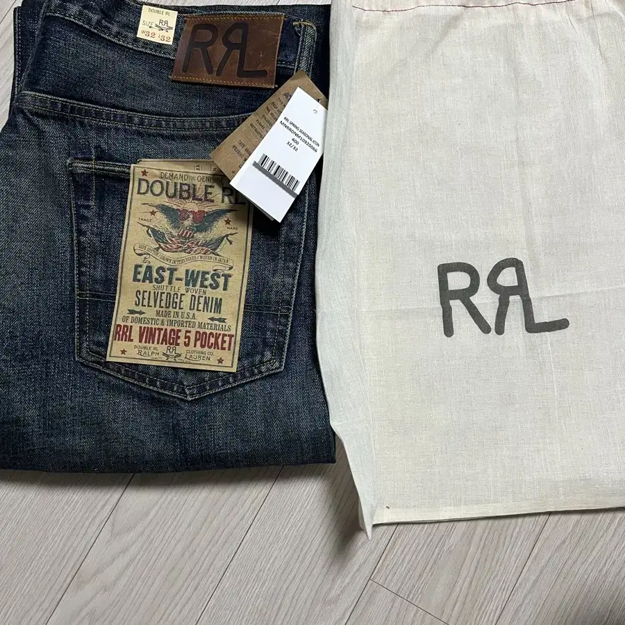 RRL 더블알엘 기빈슨진 32사이즈 새상품