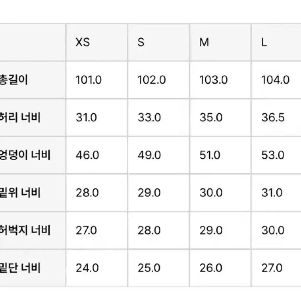 새상품)그레이룸 신상 스트레이트 화이트진 S사이즈