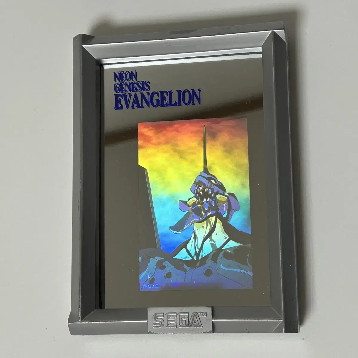 Neon Genesis Evangelion Vintage Pub Mirror