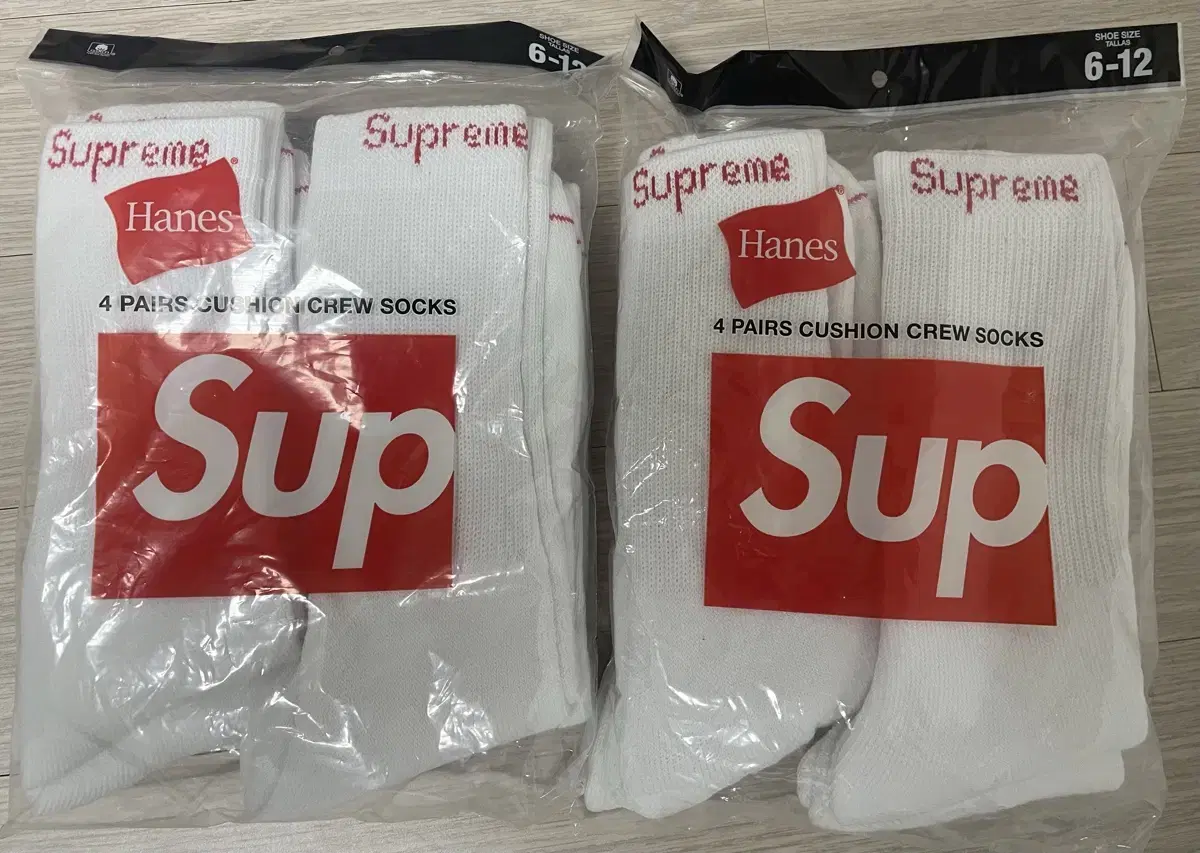 [Supreme]슈프림 양말 (4pack) 하네스(6~12size) 판매