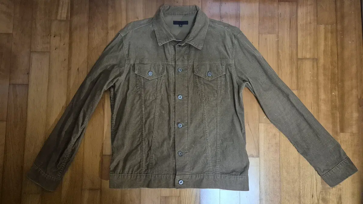 UNIQLO Corduroy Trucker Jacket Brown XL