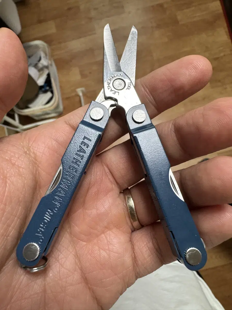 레더맨 마이크라 멀티툴 edc 정품 네이비 블루 leatherman