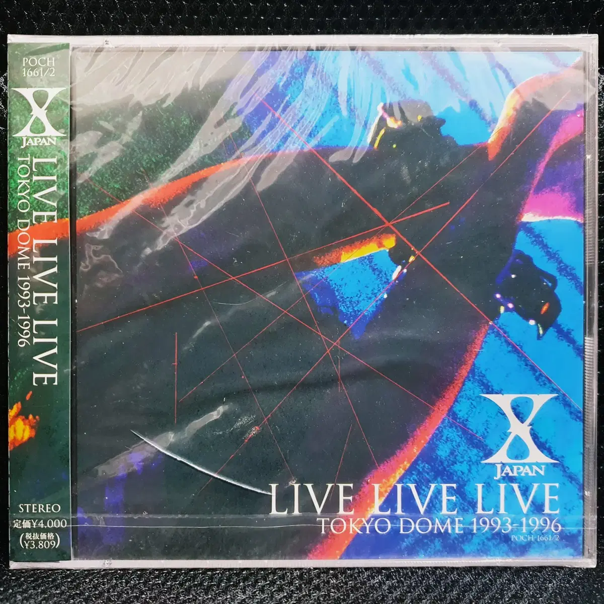 엑스 재팬 X JAPAN LIVE LIVE LIVE 2CD 미개봉 신품