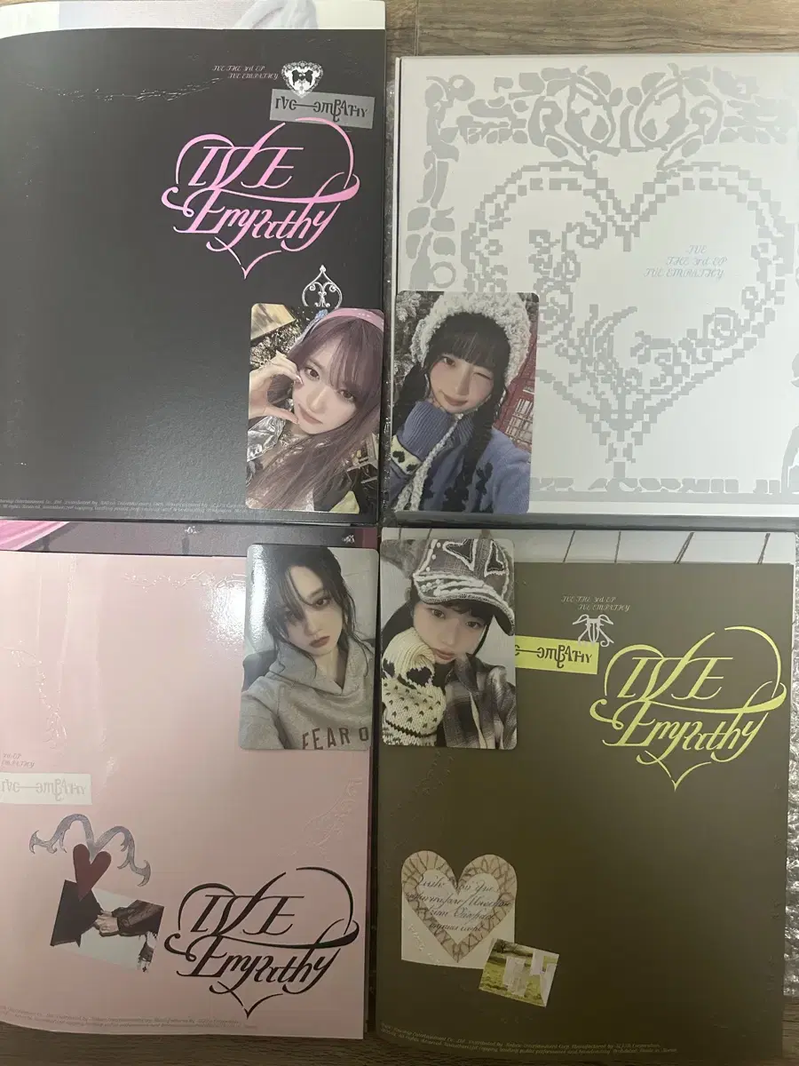 Ive Mpacy unsealed album 4-piece set