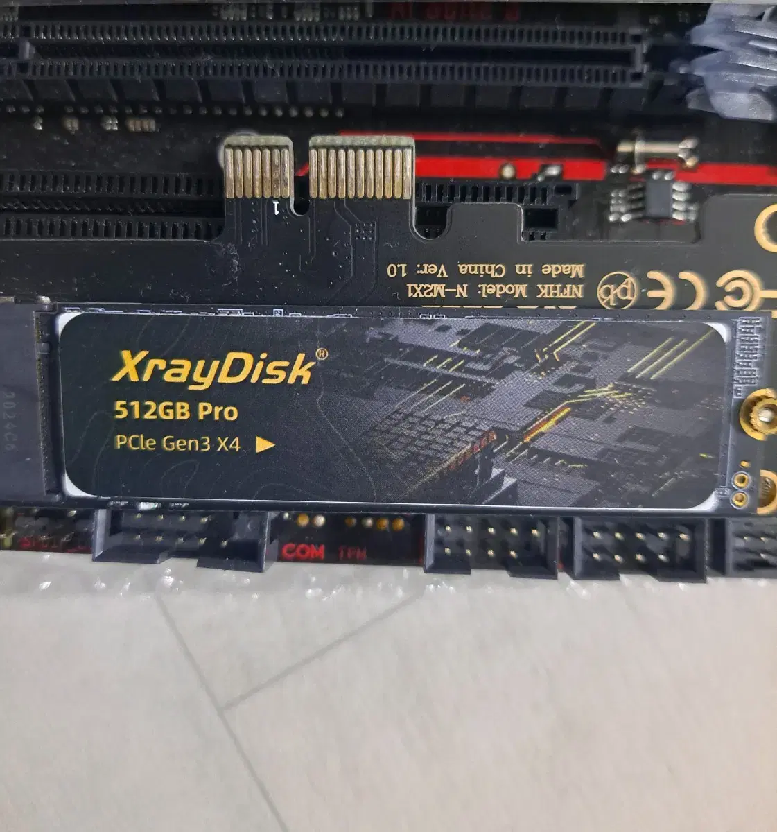 XrayDisk NVMe SSD 512MB TLC