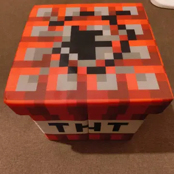 마인크래프트 TNT 블록 수납 박스 스툴