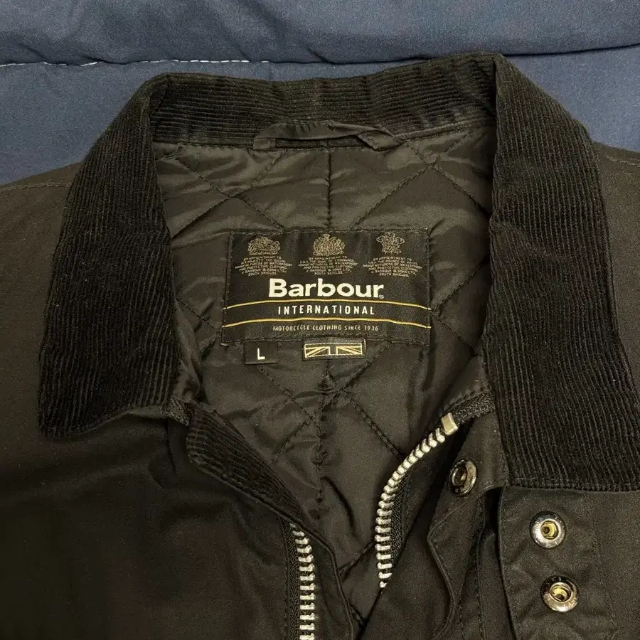 [L]Barbour 바버 듀크 왁스자켓 블랙