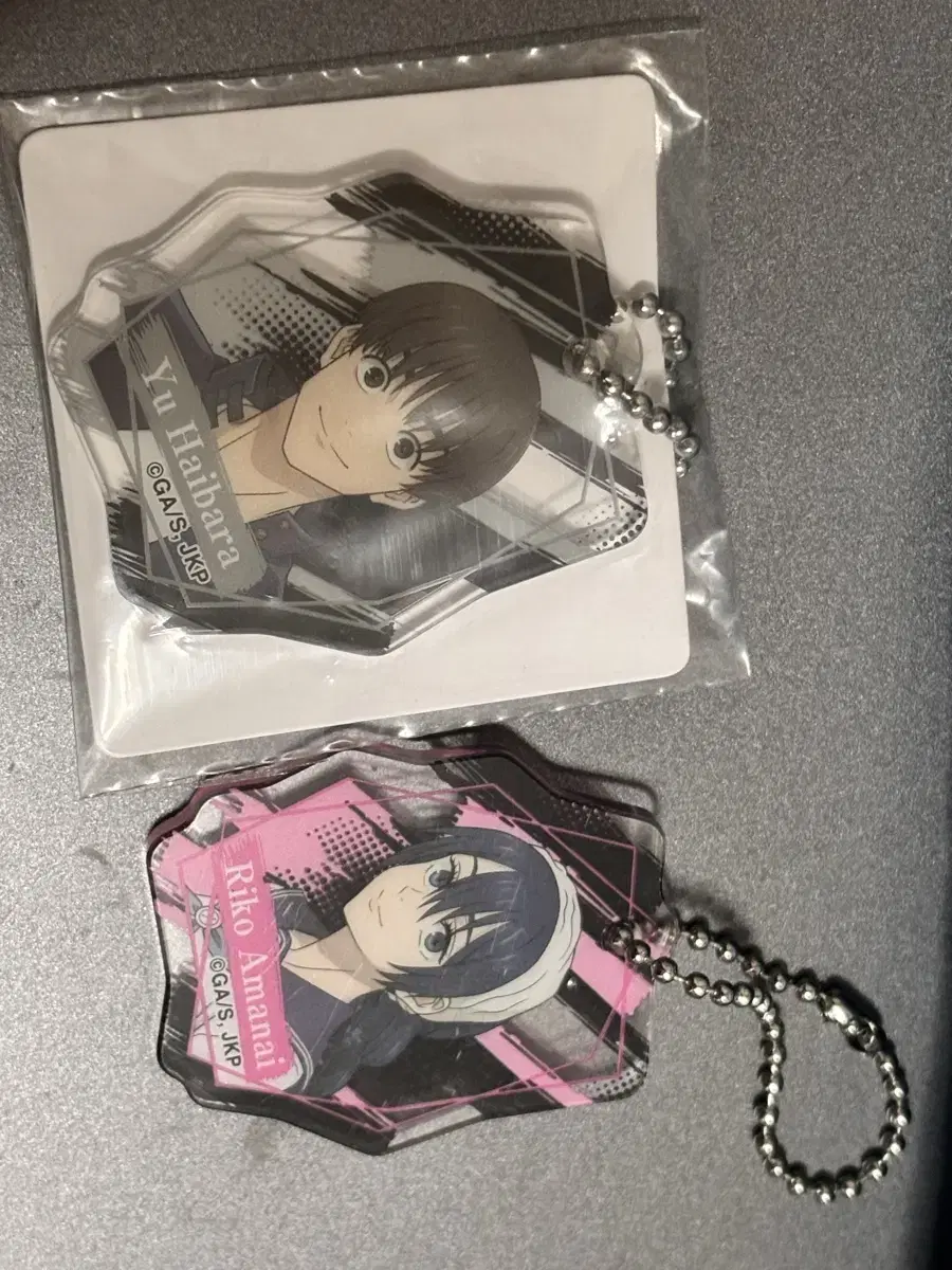 [Bulk] Zuu Spinning Hoekok Jukjeol acrylic keyring Goods Key Chain Haibara Riko