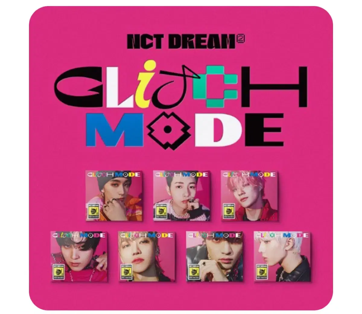 NCT DREAM Glitch Mode / 2집 정규앨범 Digipack