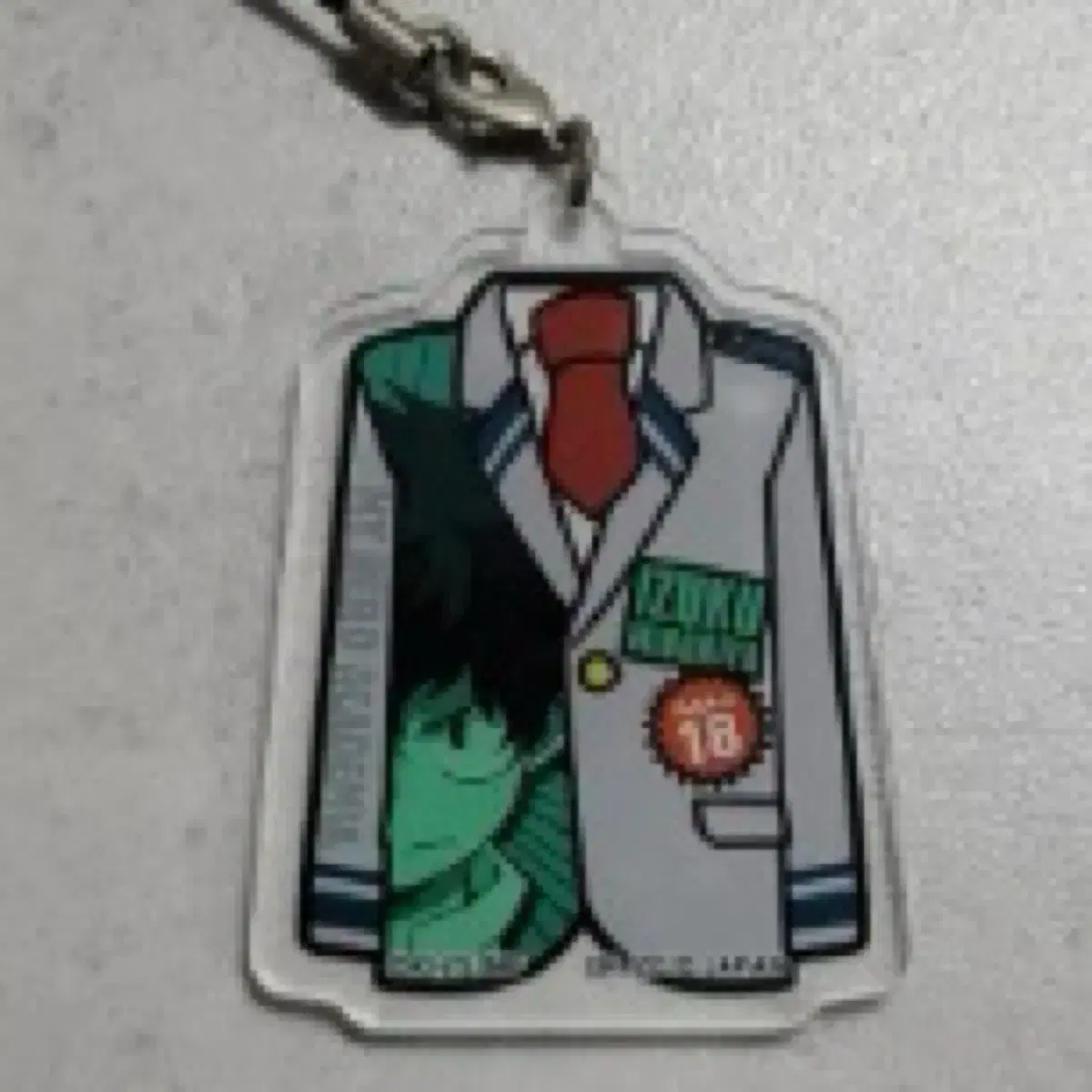 Midoriya Acrylic keyring School uniform jacket