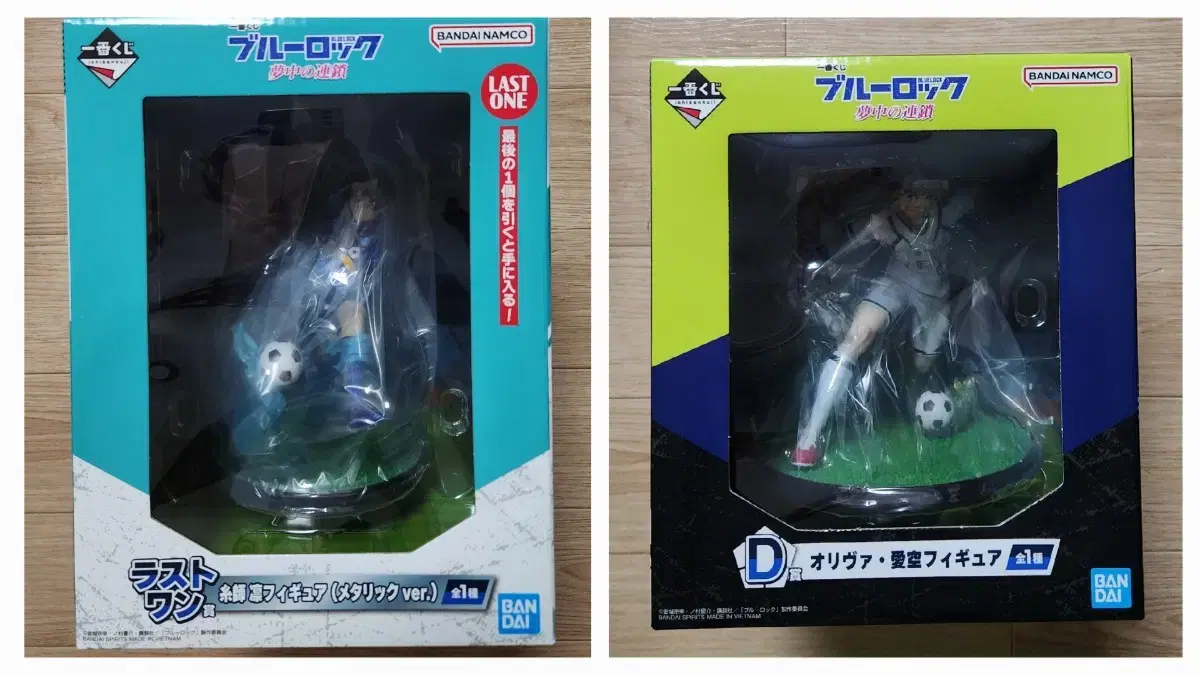 BLUELOCK's Passionate Series, First Lottery, Last One, Ito City, Rin+D Award, Oliver, Ikuu Figure