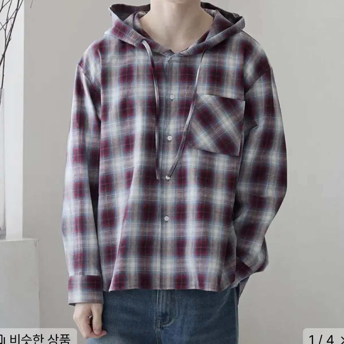(새상품)르삭 후드셔츠 R2사이즈