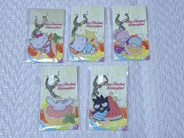 산리오 키티 다니엘 키키라라 시나몬 바츠마루 아크링 키링 키링 과일펀치