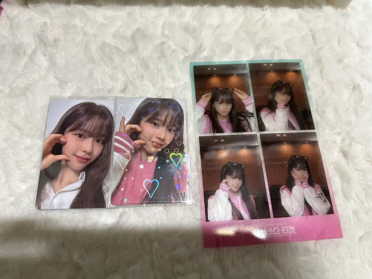 Hwang Sieun photocard 4 cut photo For Sale