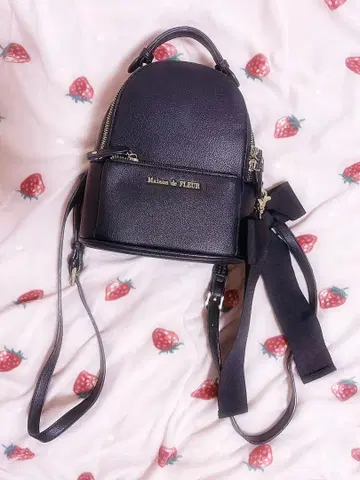 메종 드 플뢰르 Maison de FLEUR 리본 백팩