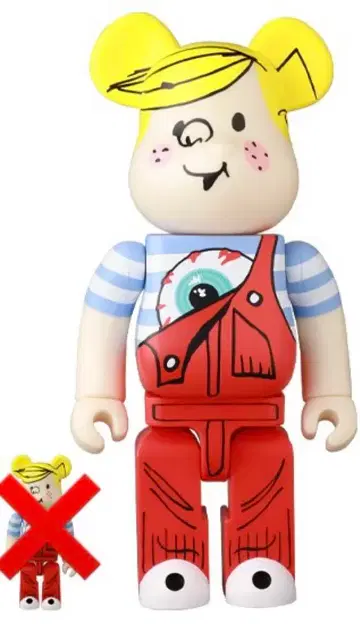 베어브릭 MISHKA x DENNIS THE MENACE 400% 한정판