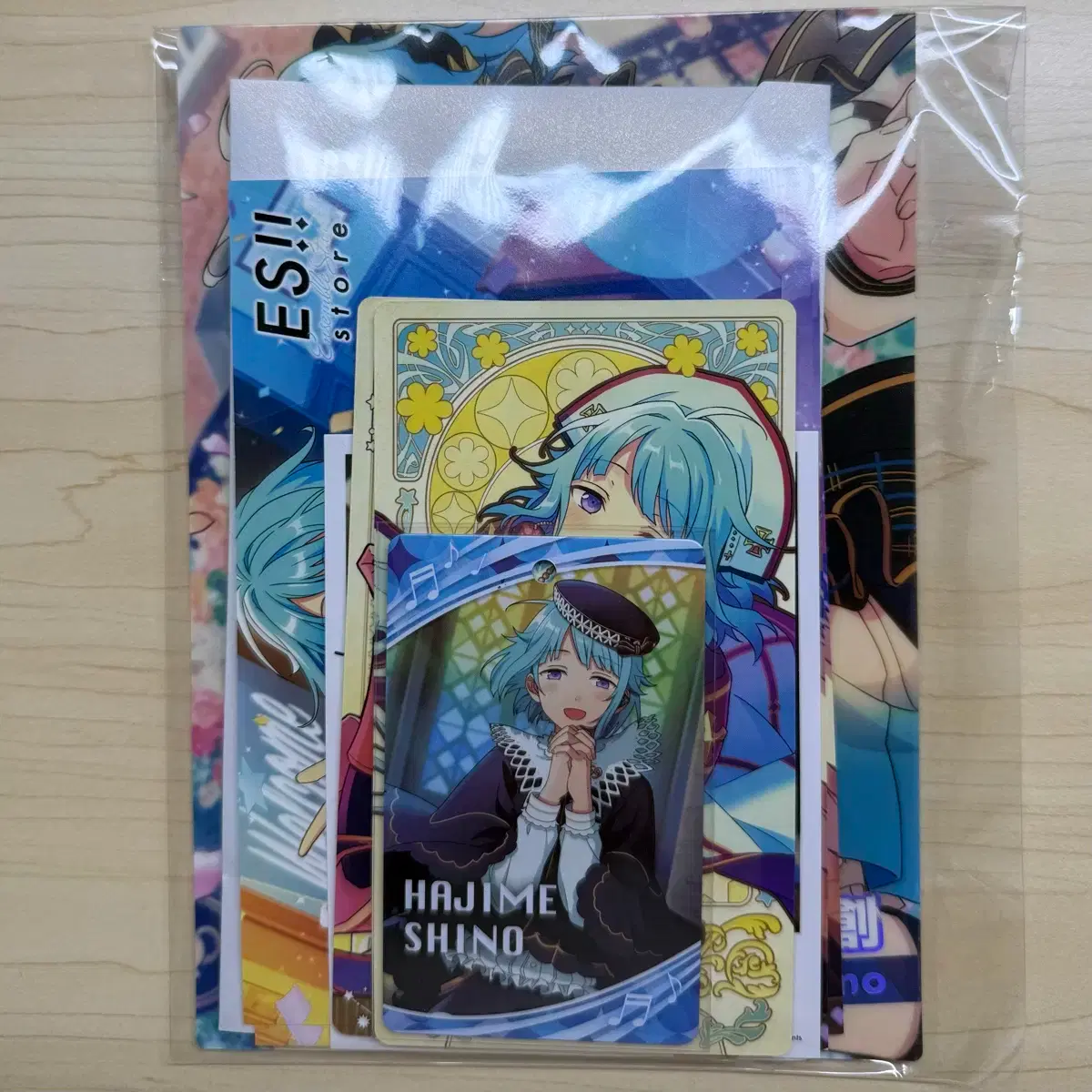 Ensemble Stars Shinohajime Goods Bulk Quick Sale Portrait Postcard Cheki Card Metal Charm Key Ring