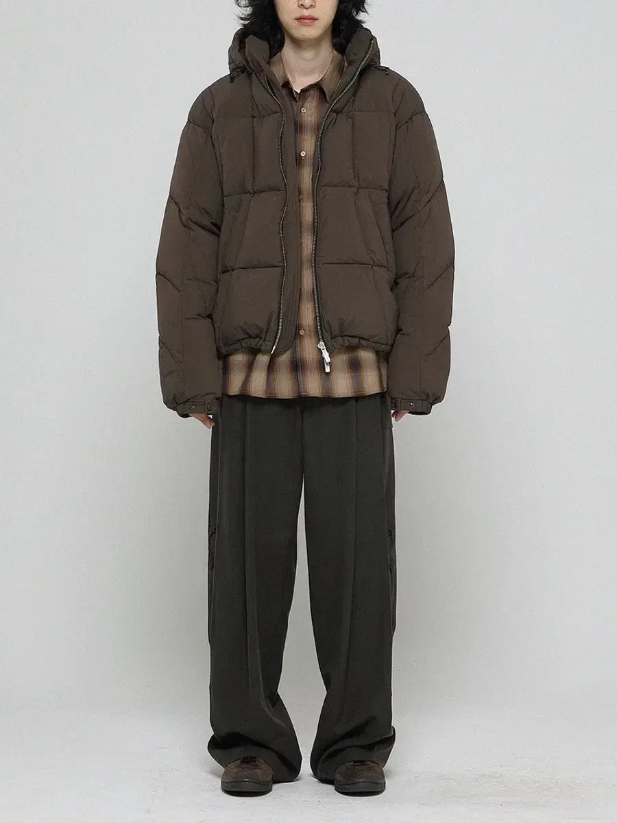 비긴 202 Heavy Down Jumper 패딩 [Brown] (2)