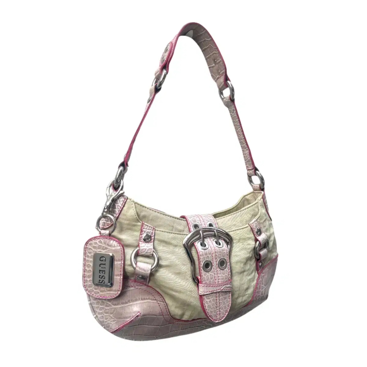 Guess 00s pale pink fairy bag