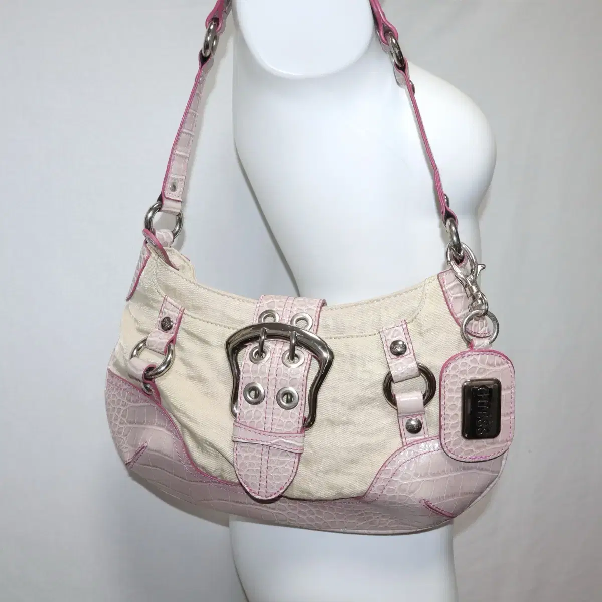 Guess 00s pale pink fairy bag