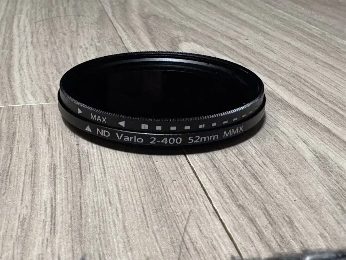 Variable ND filter ND2-400 52mm