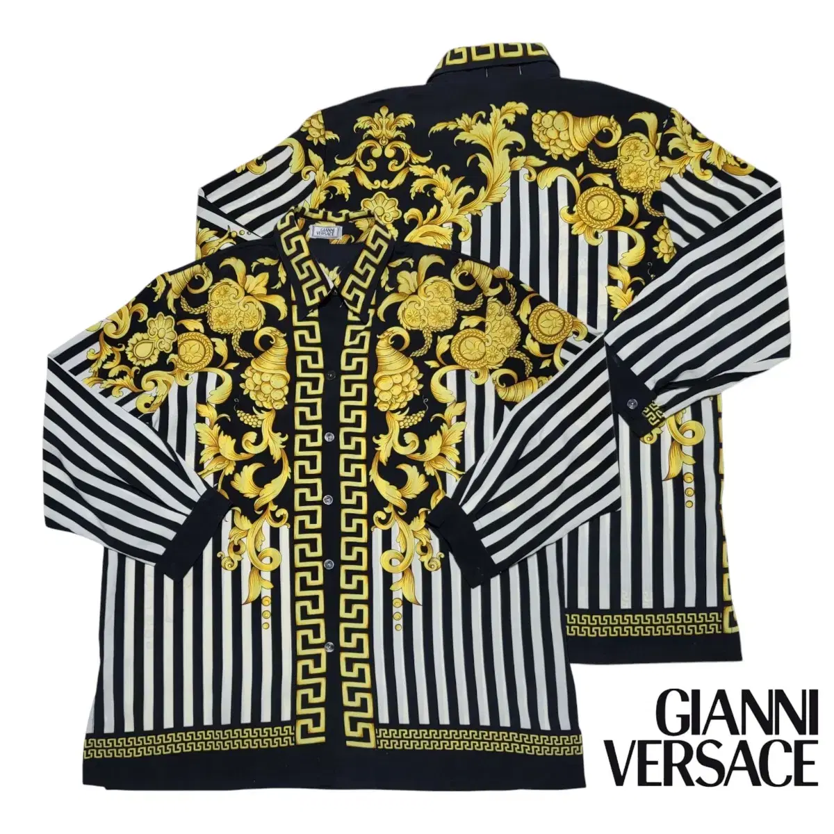 (L) 지아니베르사체셔츠 베르사체실크셔츠 versace