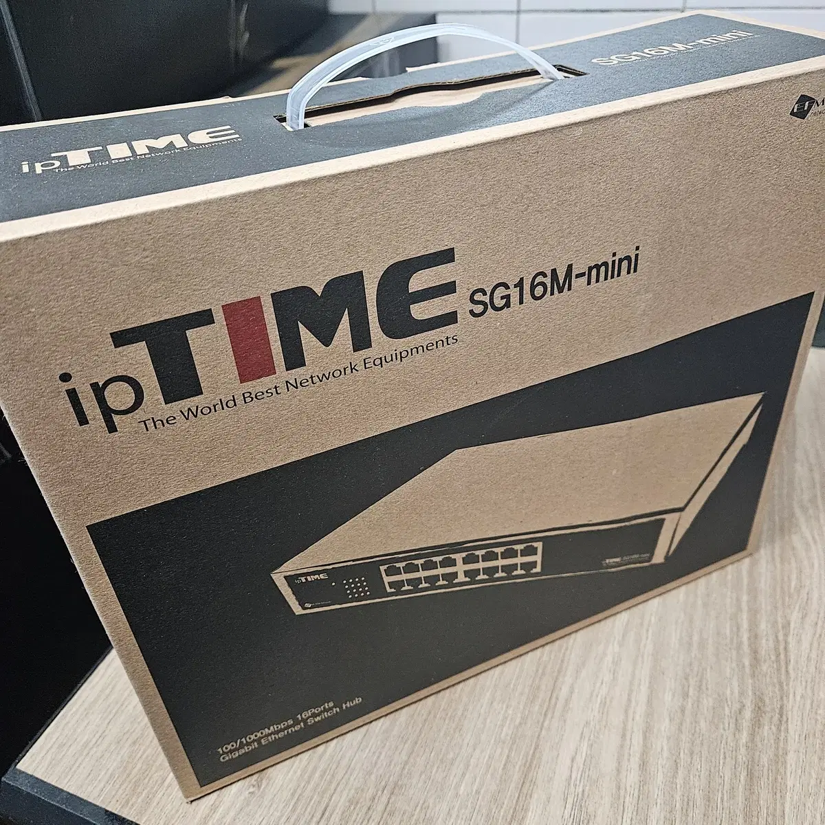 (무료 배송) 아이피타임 ipTIME SG16M-mini 스위칭허브