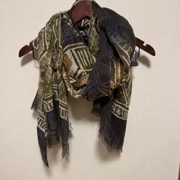 GOA 고어 스톨 대형 카키색 택 포함 미사용 새상품