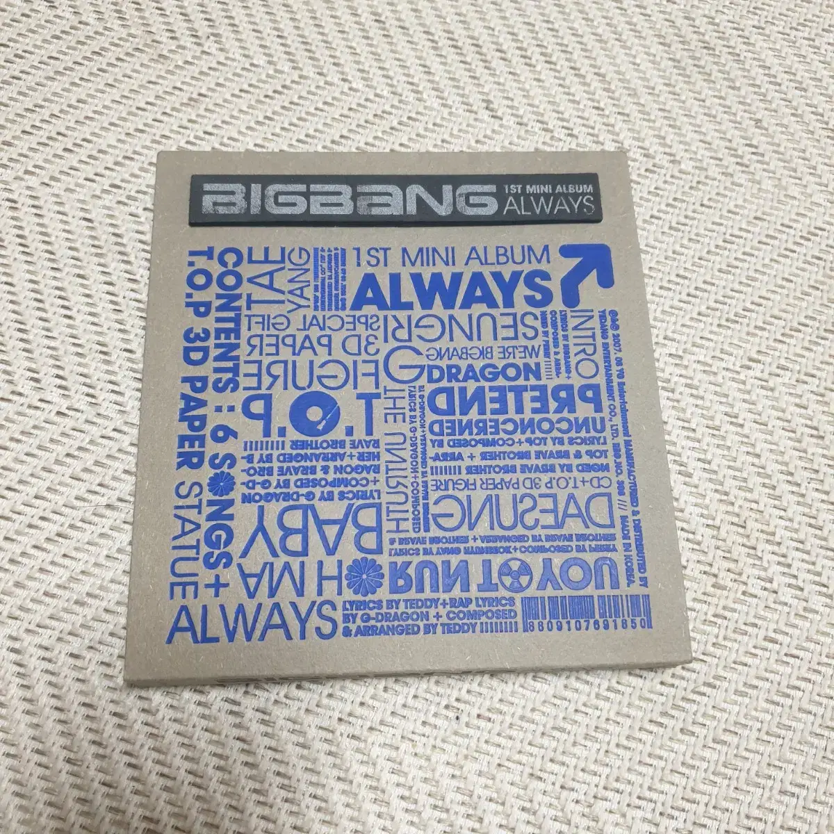 Cd 빅뱅 첫번째 미니앨범 Always