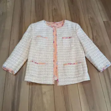 노에비아 에어토크 MLLE 트위드 재킷 S