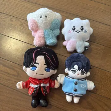 TREASURE 도용솜 솜솜 봉제 인형 마 스캇 키링