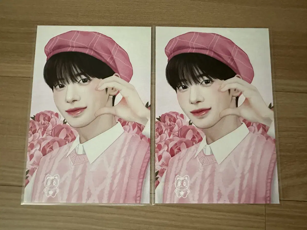 2장일괄) 투바투 태현 팬아트 엽서