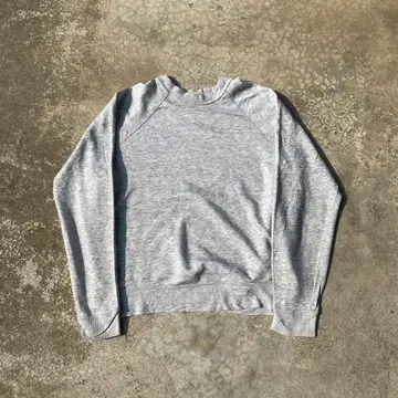 70s 80s 럭셔리 스웨트 셔츠 마블링 그레이 빈티지 미국 구제 의류